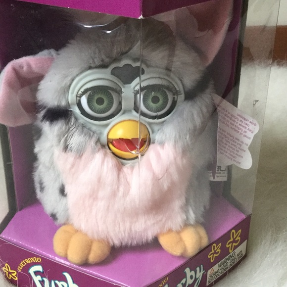 🎉VINTAGE🎉FURBY- ORIGINAL PINK AND GRAY💕🌸NWT - Picture 5 of 8